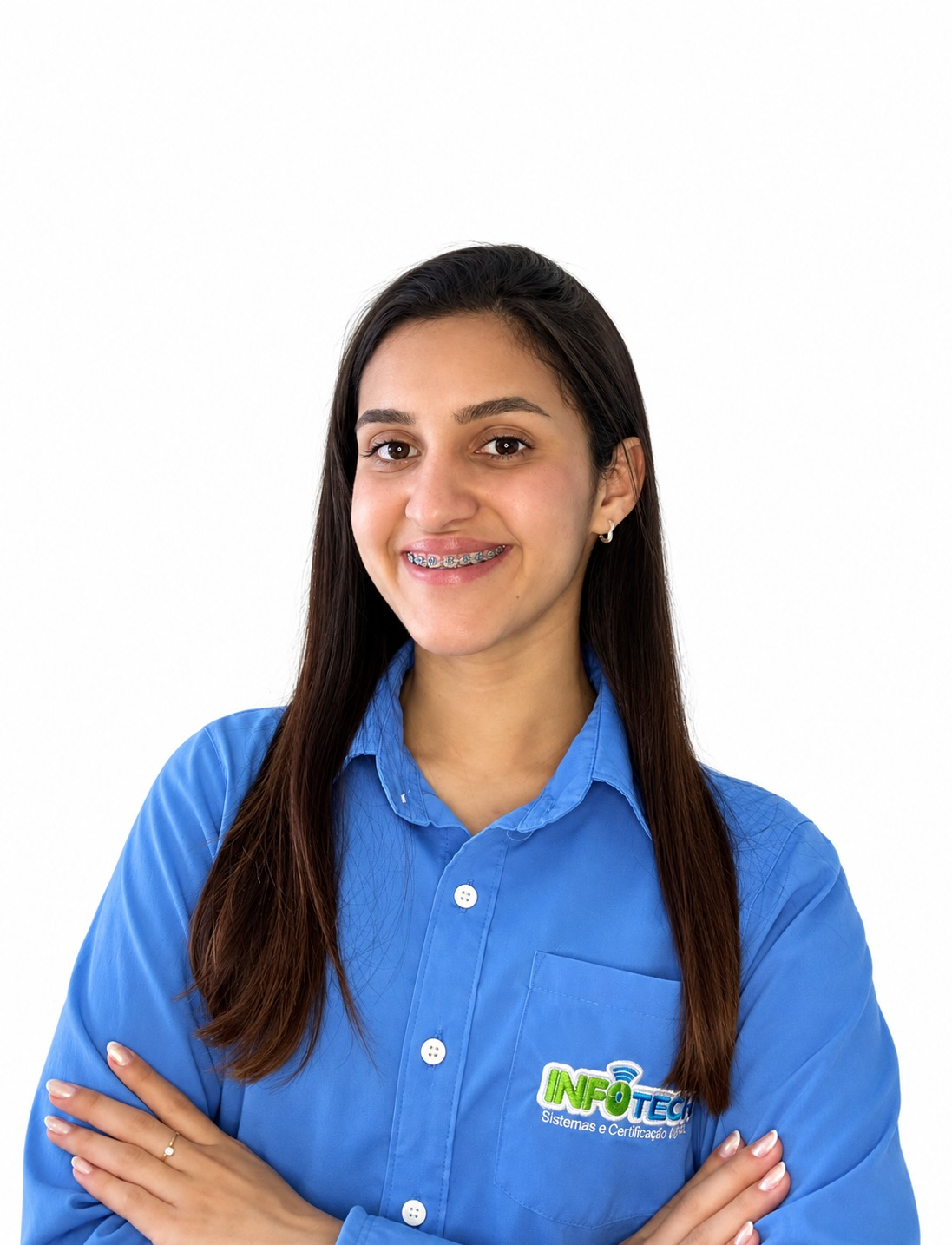 Emilly, atendimento de certificado digital da Infotech