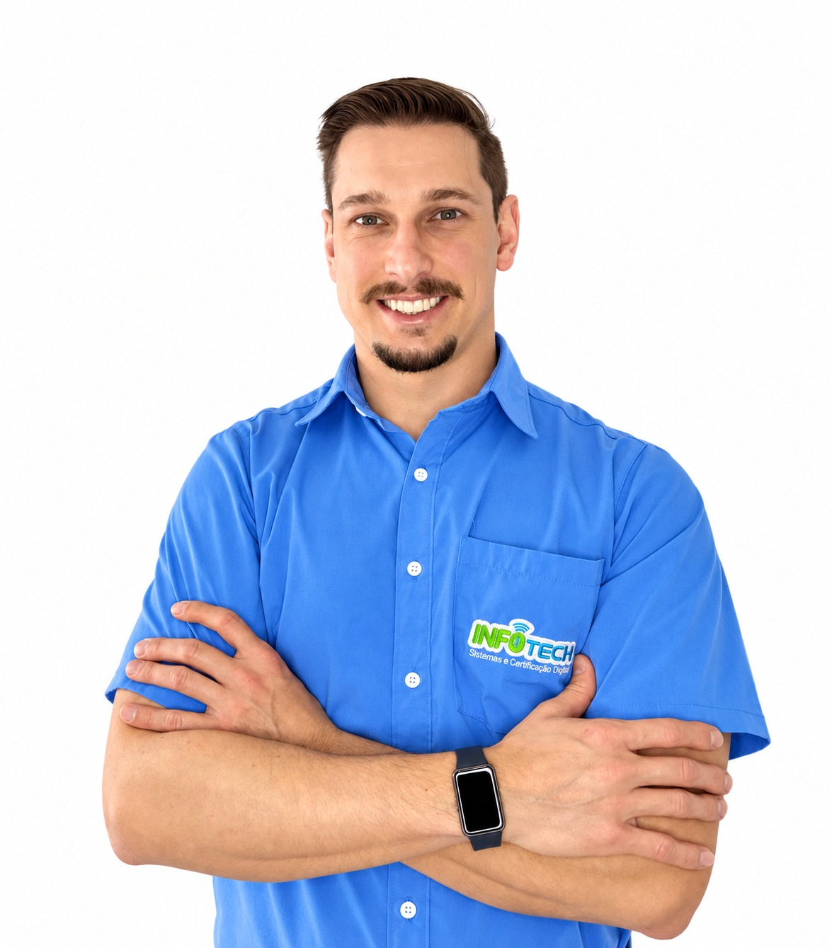 Patricio, vendedor da Infotech